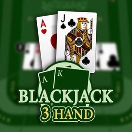 Blackjack 3H (Habanero) by Habanero, showcased at rocketriches.eu – game logo