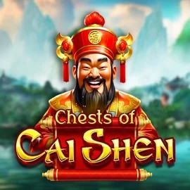 Chests of Cai Shen by Pragmatic Play, showcased at rocketriches.eu – game logo