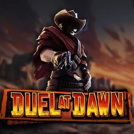 Duel At Dawn logo – Slots by Hacksaw Gaming at Rocket Riches Casino