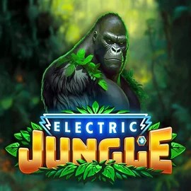 Electric Jungle casino game by Atomic Slot Lab – featured logo at Rocket Riches Casino