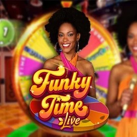 Funky Time by Evolution, showcased at rocketriches.eu – game logo