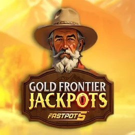 Gold Frontier Jackpots FastPot5 casino game by Yggdrasil – featured logo at Rocket Riches Casino