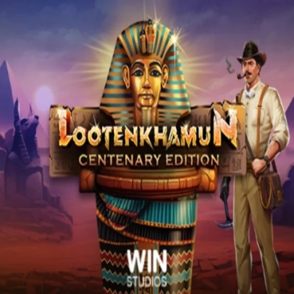 LootEnKhamun Centenary slot logo by bwin.party at Rocket Riches Casino