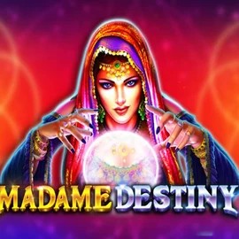 Official Slots logo: Madame Destiny by Pragmatic Play at Rocket Riches Casino