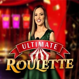 Ultimate Roulette logo by Ezugi Rocket Riches Casino